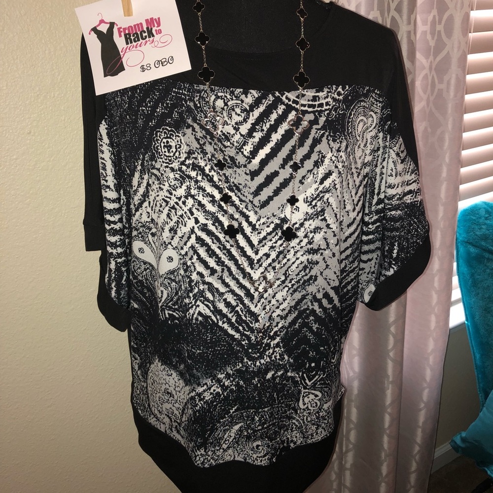 New York & Co. Dolman Blouse Size Medium